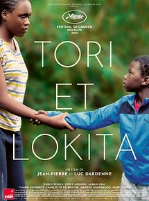 Affiche de Tori et Lokita, film à voir en streaming sur Pygargue
