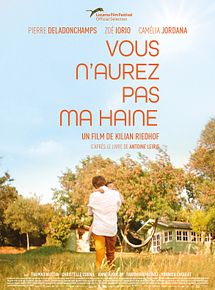 Affiche de Vous n'aurez pas ma haine, film à voir en streaming sur Pygargue