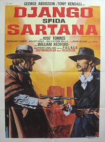Affiche de Django défie Sartana, film à voir en streaming sur Pygargue