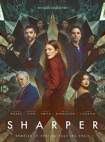Affiche de Sharper, film à voir en streaming sur Pygargue
