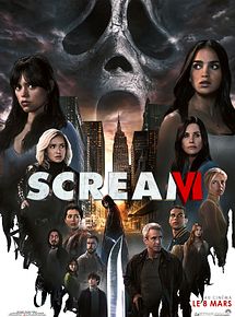Affiche de Scream VI, film à voir en streaming sur Pygargue