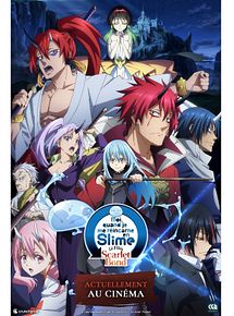Affiche de Moi quand je me réincarne en Slime - Le film : Scarlet Bond, film à voir en streaming sur Pygargue