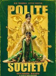 Affiche de Polite Society, film à voir en streaming sur Pygargue
