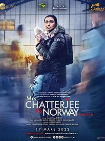 Affiche de Mrs.Chatterjee vs Norway, film à voir en streaming sur Pygargue