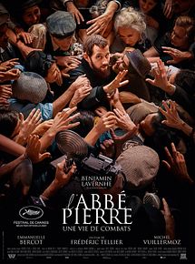 Affiche de L'Abbé Pierre - Une vie de combats, film à voir en streaming sur Pygargue