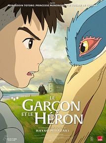 Affiche de Le Garçon et le Héron, film à voir en streaming sur Pygargue