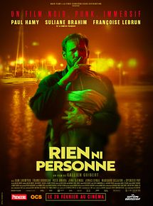Affiche de Rien ni personne, film à voir en streaming sur Pygargue