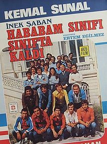 Affiche de Hababam Sınıfı Sınıfta Kaldı, film à voir en streaming sur Pygargue
