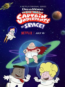 poster de la série Les Aventures extraordinaires de Capitaine Superslip dans l'Espace Saison 1