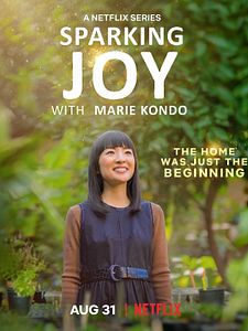 poster de la série L'Étincelle du bonheur avec Marie Kondo Saison 1