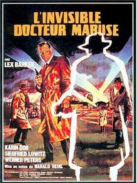 poster de L'Invisible Docteur Mabuse