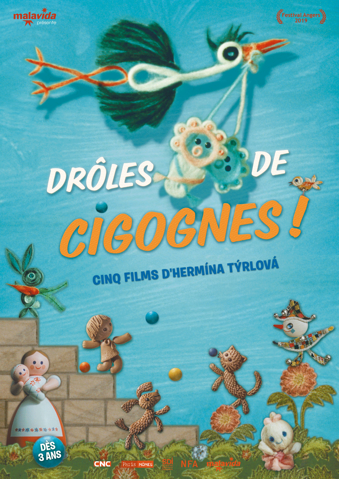 poster de Drôles de cigognes !