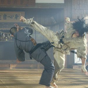 Photo Fighter in the wind