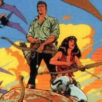 Photo Cadillacs et dinosaures