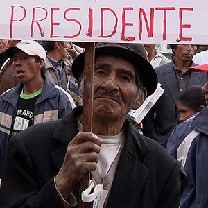 Photo Ecuador une politique au-delà de l'utopie