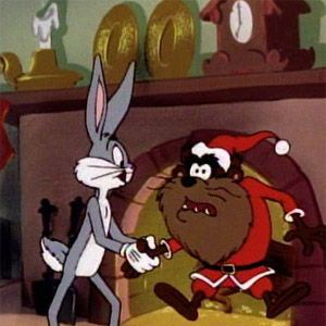 Photo Bugs Bunny dans les contes de Noël