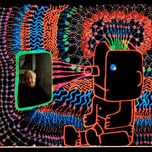 Photo Conversation animée avec Noam Chomsky