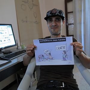 Photo Caricaturistes - Fantassins de la démocratie