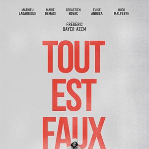 Photo Tout est faux