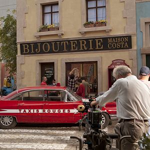 Photo Benoît Brisefer : les Taxis Rouges