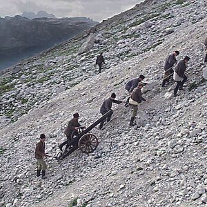 Photo Dolomites 1915