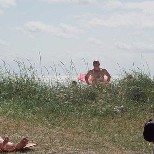 Photo Fight on a swedish beach