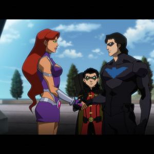 Photo Justice League vs. Teen Titans