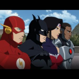 Photo Justice League vs. Teen Titans