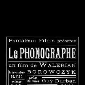 Photo Le Phonographe