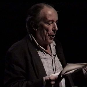 Photo Bernard Heidsieck, la poésie en action