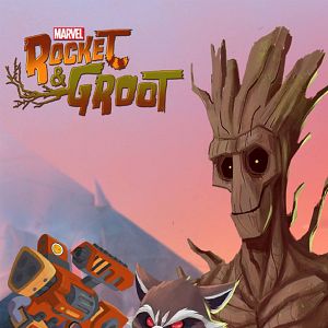 Photo Marvel Rocket et Groot