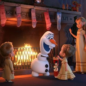 Photo Joyeuses fêtes avec Olaf