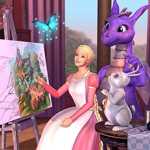 Photo Barbie : Princesse Raiponce