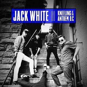 Photo Jack White: Kneeling at the Anthem D.C.