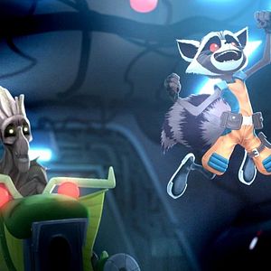 Photo Marvel Rocket et Groot