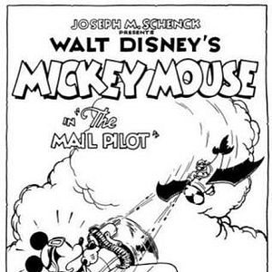 Photo Mickey postier du ciel