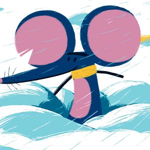 Photo Le Noël de petit lièvre brun