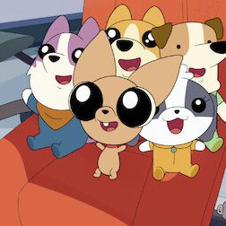 Photo Les Chiens dans l'Espace