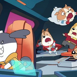 Photo Les Chiens dans l'Espace