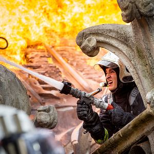 Photo Notre-Dame brûle