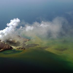 Photo Whakaari : Dans le piège du volcan