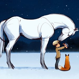 Photo L'enfant, la taupe, le renard et le cheval