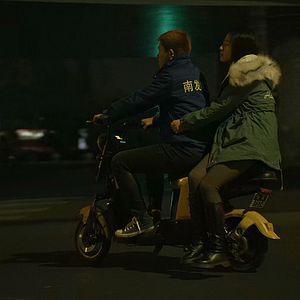 Photo Walking With Her into the Night