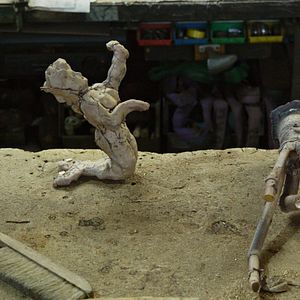 Photo Le sculpteur Thomas Schütte - La naissance de l'ondine