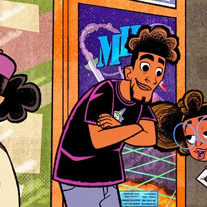 Photo Marvel Moon Girl et Devil le dinosaure