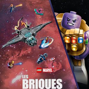 Photo LEGO® Marvel : Les briques de l'Infini