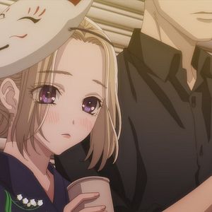 Photo A Girl And Her Guard Dog