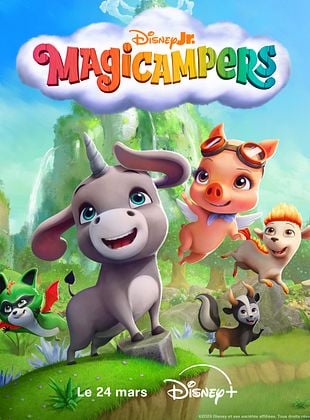 poster de la série Magicampers, les Aventures de Rosie & Cornelis