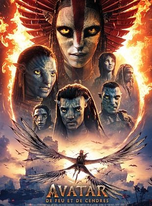 poster du film Avatar : de feu et de cendres