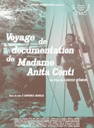 poster du film Voyage de documentation de Madame Anita Conti